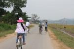 Bike riding is a common way to get to school
