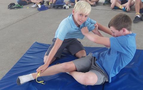 wrestling